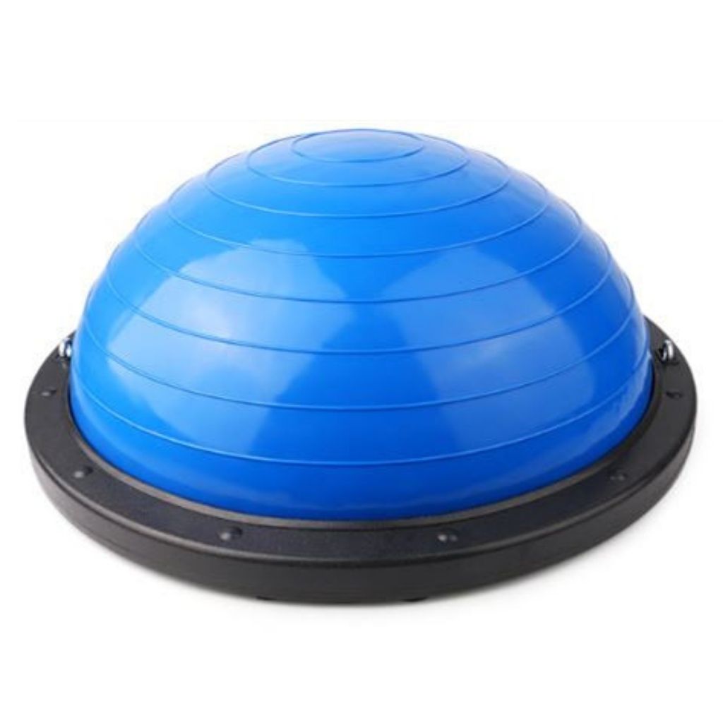 BOSU Ball | Balance Ball With Straps Flat – Blue