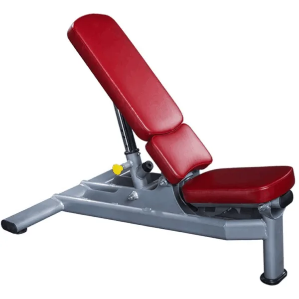 Overall display of the commercial weights bench.
