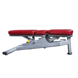 Display of parts of the commercial weights bench.