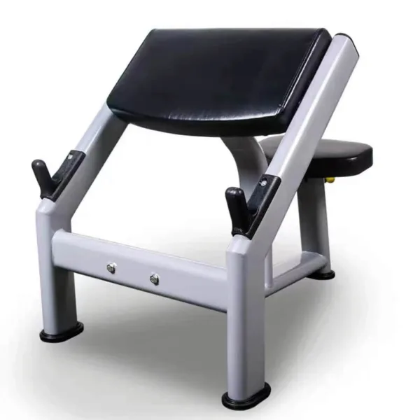 Commercial Preacher Curl Biceps Training Bench - Front view