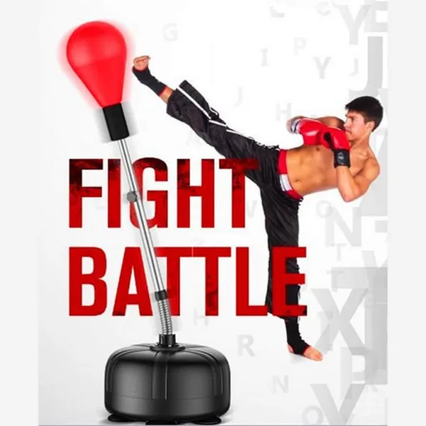 Freestanding speed ball for fight battles