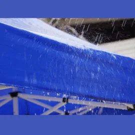 Gazebo Folding White Metal Frame 2m x 2m - Image 7