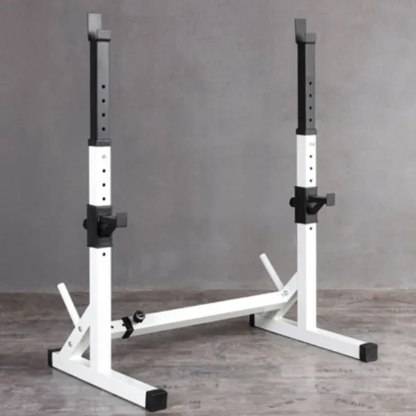 Squat Rack Commercial Half Squat Rack- White