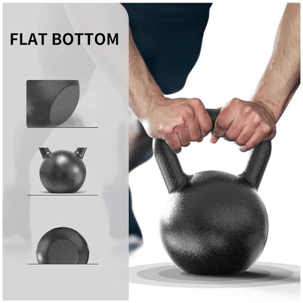 Iron cast kettlebells