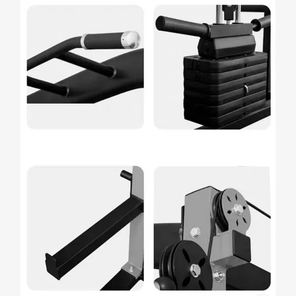 Detailed view of a specific part of the J025 Smith Machine model.