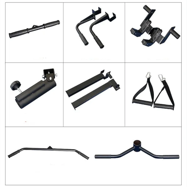 Smith Machine Pull-Up Bar Attachment detail for pull-up exercises.