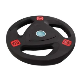 Weight Plates | Olympic Size 50mm | Rubber-Coated Grip Weights - Image 6