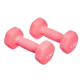 Pair of Pink Dumbbells