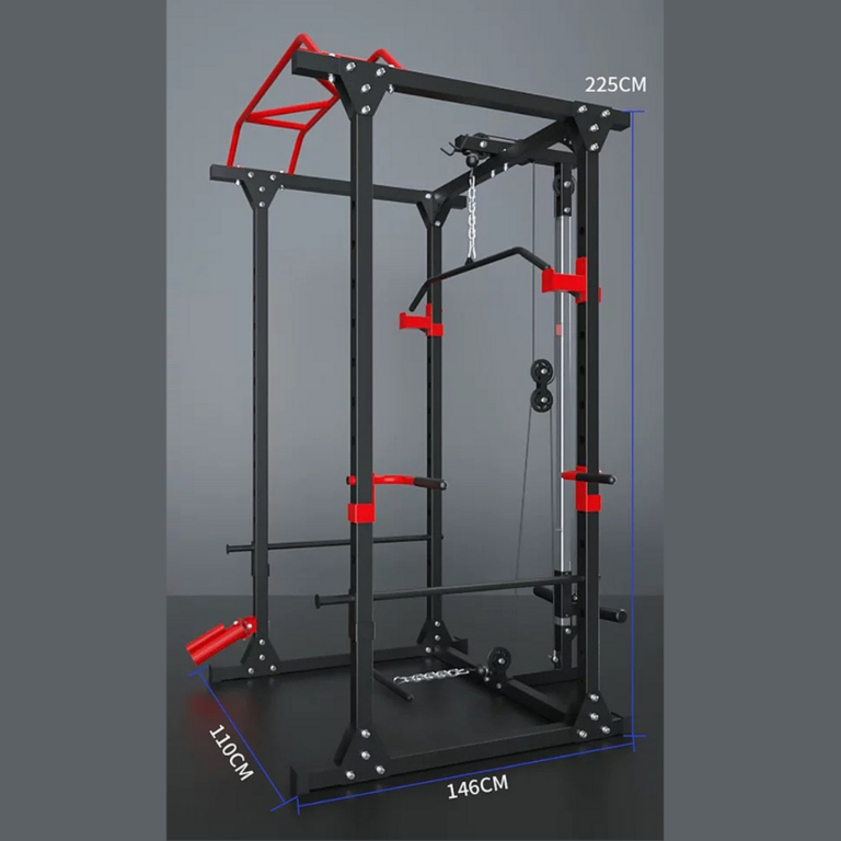 Power Cage|Home Gym Rack With Lat Pulldown