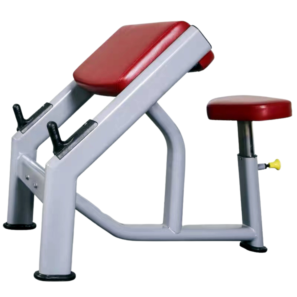 Commercial Preacher Curl Biceps Training Bench