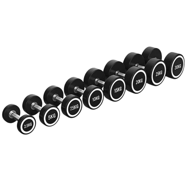 Metal dumbbells are an essential piece of workout equipment and are suitable to use in any commercial gym. fitness suite. or studio.