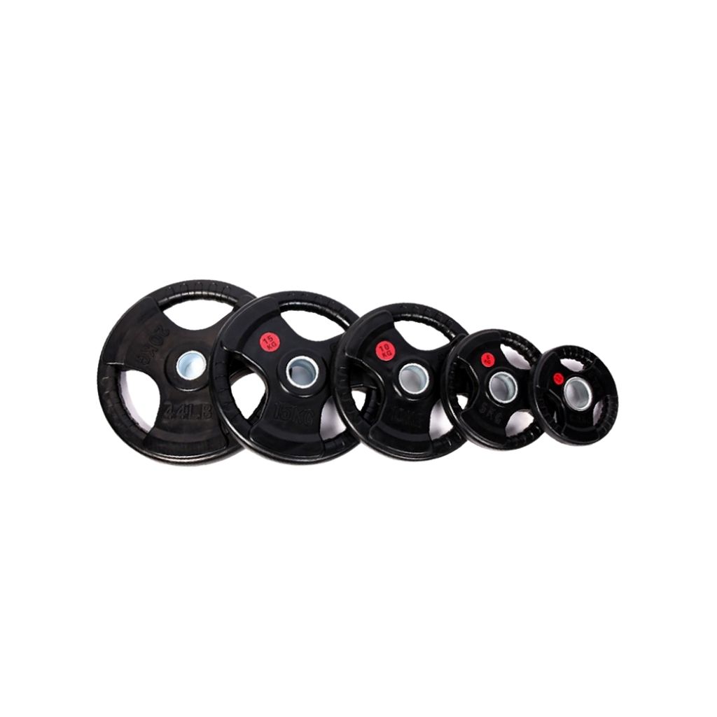 Weight Plates | Rubber Coated Iron Weights | Olympic Size 50mm
