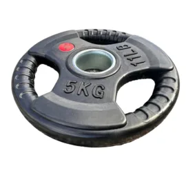 Weight Plates | Rubber Coated Iron Weights | Olympic Size 50mm - Image 7
