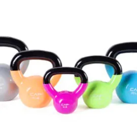 Rubber Coated Kettlebells - Front view