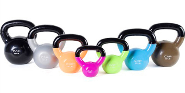 Rubber Coated Kettlebells - Front view