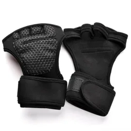 Close-up view highlighting the details of Weightlifting-Gloves.