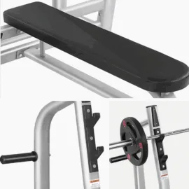 Flat Weight Bench Commercial Bench Press Up - Image 6