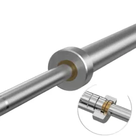 Olympic Barbell｜1.5m 13KG Silver｜Bearing - Image 2