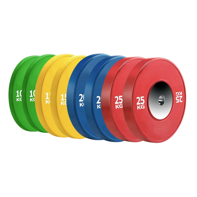 Competition Olympic Bumper Plates Premium Rubber Steel Core