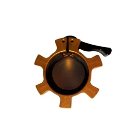 Olympic Barbell Collar in yellow