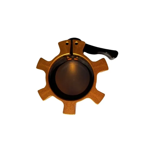 Olympic Barbell Collar in yellow