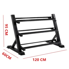 size of dumbbell rack