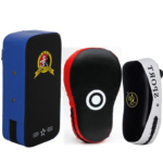 Curved Boxing Punching Mitts, Kicking pad