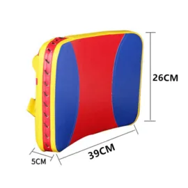 Boxing Kick Pads | Double Hand Curved Kick Pad For Kids - Image 2