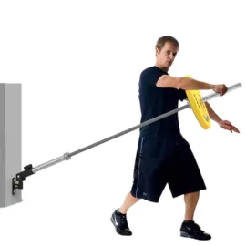 Landmine | Floor Mounted Weight Plate T Bar Row  | Landmine T10 - Image 3