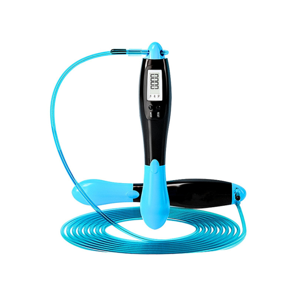 Blue Electronic Counting Skipping Rope