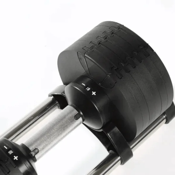 Dumbbell set presentation.