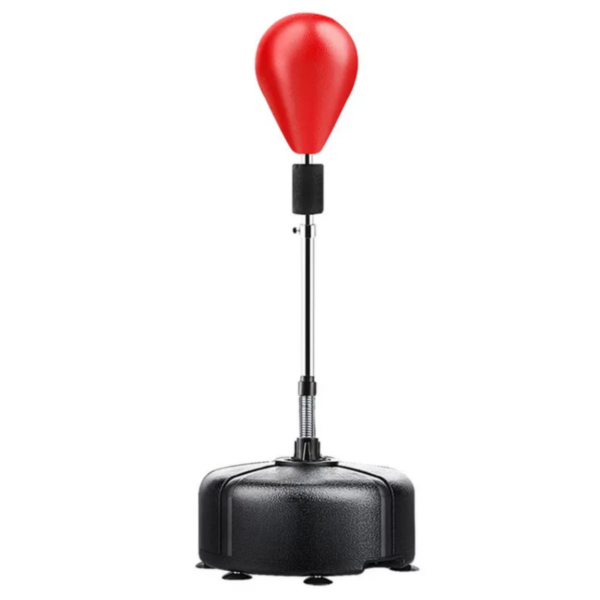 red speed ball with stand