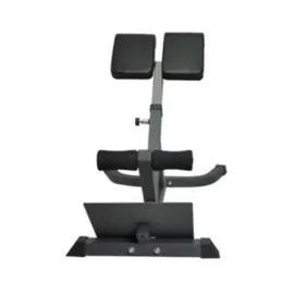 Adjustable Roman Chair Back Extension Bench - Black colour