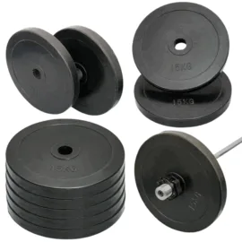 Rubber Weight Set to Organize and style your gym with this display.