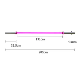 Olympic Technique Barbell | 2m 150LB - Image 2