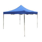 stailless steel gazebo blue canopy