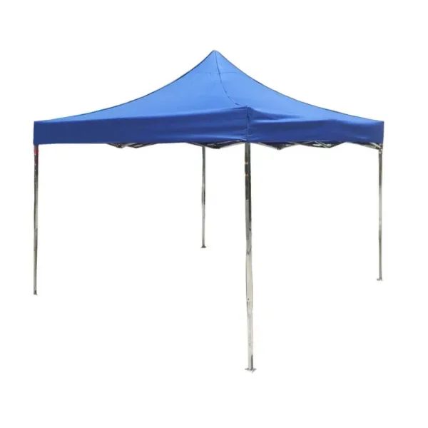 stailless steel gazebo blue canopy