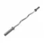 1.2m Curl Bar Silver 500LB Olympic Barbell