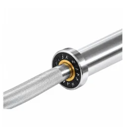 1.2m Curl Bar Silver 500LB Olympic Barbell01