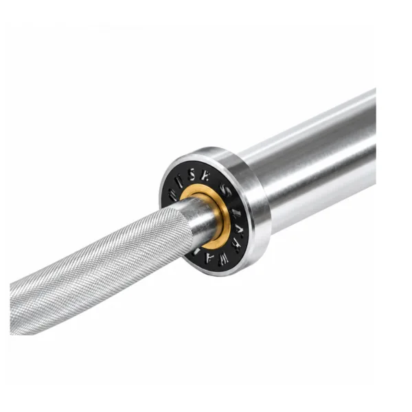 1.2m Curl Bar Silver 500LB Olympic Barbell01