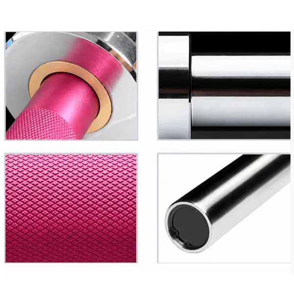 1.8m Aluminum Pink Olympic Barbell02