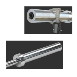 Detail of 2.2m Olympic Barbell 300lb 20kg