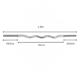1.5m Standard EZ bar size
