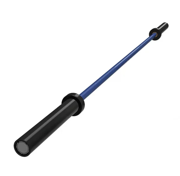 Lift with our 1500lb 20kg Barbell in striking blue design for optimal performance.