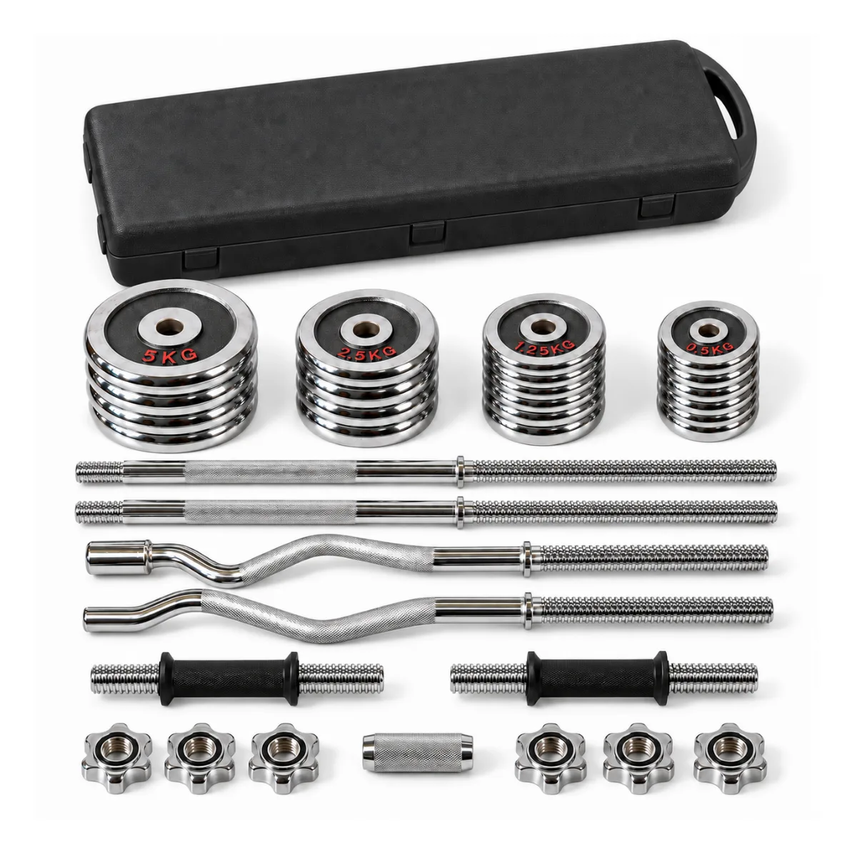 55KG Chrome Weight Set1