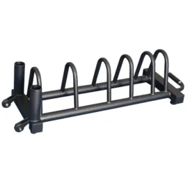 Weights rack with barbell holders