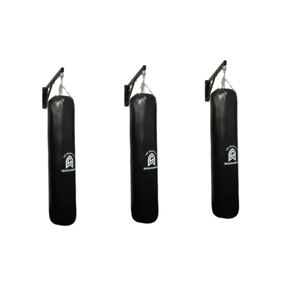 Heavy Punching Bag Wall Mount Hanger with boxing bag