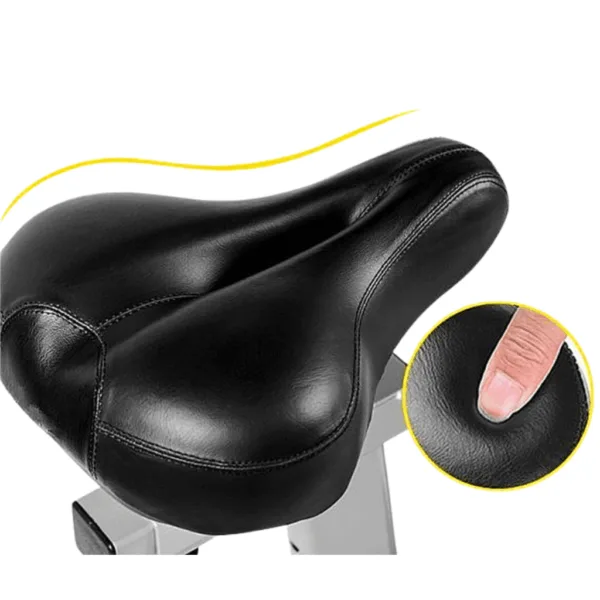 black air bike seat detail display