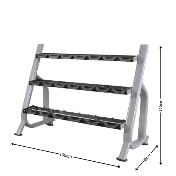 Three Tier Dumbbells Rack10 Pairs