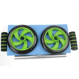 Double wheels AB roller